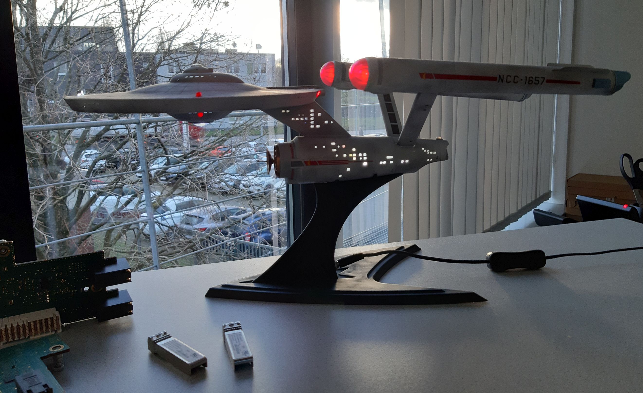 USS Potemkin auf meinem Schreibtisch