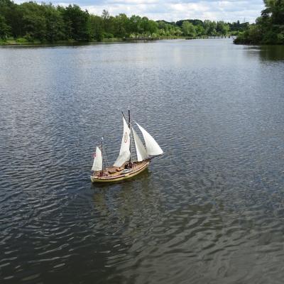 Wallpaper Gaffelsegler 022