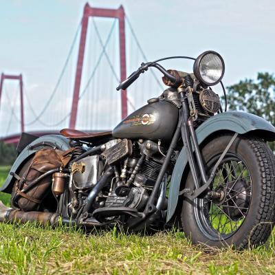 Wallpaper Old School Bike 011